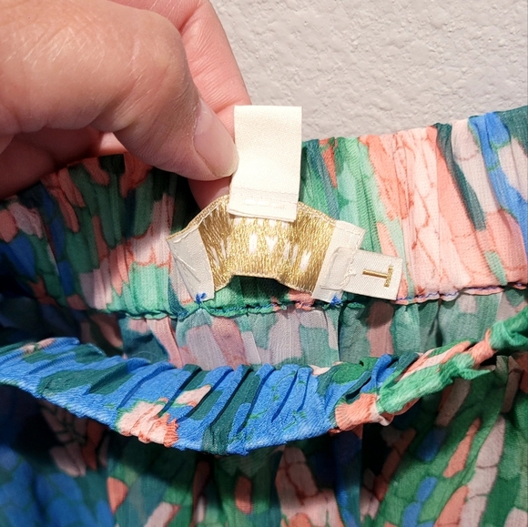 Ted Baker Galasia Graphic Print Off The Shoulder Cover Up - Picture 5 of 8